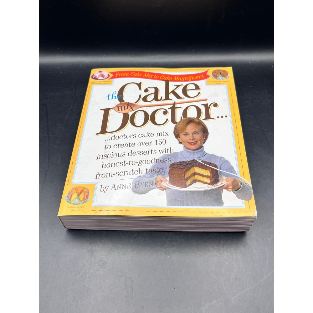 Cake Mix Doctor Cookbook by Anne Byrn From Cake‎ Mix to Cake Magnificent Recipes